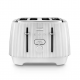 DeLonghi Ballerina 4 Slice toaster - Opaline White CTD4003.W