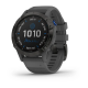 Garmin Fenix 6 Pro Solar Black with slate grey band 010-02410-12