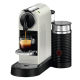 Nespresso Citiz Automatic Espresso Machine With Aeroccino Milk Frother - White