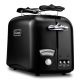 DeLonghi  Argento 2 Slice Toaster Black  TP ZA DL CT021.BK1