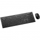 Canyon Set SET-W4 US Keyboard+Mouse Slim Wireless Black CNS-HSETW4-US