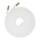 VolkanoX Giga series Cat 7 Ethernet cable 25meter - white gold tips VK-20067-WT