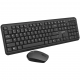 Canyon Set SET-W20 UK/US Keyboard+Mouse Velvet Wireless Black CNS-HSETW02-UK/US