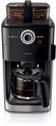 Philips 1.2L Grind & Brew Coffee Maker - Black/Silver HD7762/00