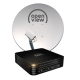 Openview Fully Installed Satellite Receiver & Dish