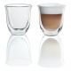 DeLonghi Double Walled Cappuccino Glasses  Set of 2 190ML 