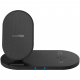Canyon Wireless charger  WS-202 10W 2in1 Black CNS-WCS202