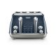 DeLonghi  Icona Capitals 4 Slice Toaster - London Blue  CTOC4003.BL