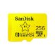 Sandisk MicroSDXC  for nintendo  256GB,100MB/s Read