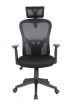 Optima Operators High Back Mesh Chair With Head Rest - Black