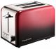 Russell Hobbs Red Ombre 2 Slice Toaster RHOMBT 