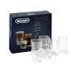 DeLonghi  Hot & Cold Coffee Glasses Collection Set of 6 - DLSC326