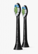 Philips Sonicare W2 Optimal  Sonic Brush Heads -Black HX6062/13