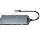 Canyon Hub DS-15 8in1 4k USB-C Dark Grey CNS-TDS15