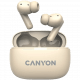 CANYON headset OnGo TWS-10 ANC+ENC Beige CNS-TWS10BG