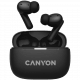 CANYON headset OnGo TWS-10 ANC+ENC Black CNS-TWS10B