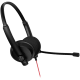 CANYON PC headset HS-07 PC Mic 3.5 / USB Flat 2.8m Black CNS-HS07B