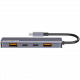 CANYON hub DS-18 5in1 USB-C Grey CNS-TDS18