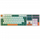 CANYON keyboard Shadder GKW-11 Mech RGB UK/US Wireless White CND-SKBW11
