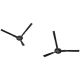 AENO Side brushes for robot vacuum cleaner RC2S RC3S 2pcs ARCSB2-3