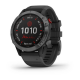 Garmin Fenix 6 Pro Solar Slate Grey with black band 010-02410-16