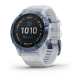 Garmin Fenix 6 Pro Solar Mineral Blue with whitestone band 010-02410-20