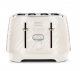 DeLonghi Ballerina Seta 4 Slice Toaster Silk Beige CTDS4003.CR