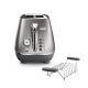 DeLonghi  Distinta Flair 2 Slice Toaster Finess Silver  CTI2103.S