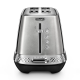 Delonghi Diadema Long Slot Electric Toaster Metal Finish
