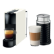 Nespresso Essenza Bundle With Aeroccino Milk Frother - Pure White