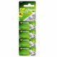 GP A76/ Lr44 Card Of 5 Batteries