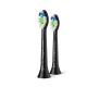 Philips Sonicare W2 Optimal WhiteInterchangeable Sonic Brush Heads - Black HX6062/88