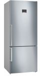 Bosch Series 6 Freestanding Fridge Bottom freezer 186 x 75cm Stainless steel KGN76CI30U