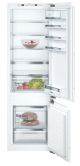 Bosch Series 6 Built in Integrated Fridge Bottom freezer 177 x 55cm  White  KIS87AF30U