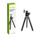 Ausdom LT1 Lightweight Mini Tripod Degree Rotation 90 Degree Tilt - Black LT1