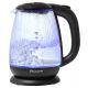 Pineware 1.7l Ribbed Glass Kettle PRGK360