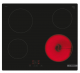 Bosch Series 4 Electric Hob 60 cm Black PKE611BA2E