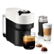 Nespresso Vertuo Pop Coconut White & Aeroccino Milk Frother Bundle White
