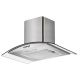 Falco 60Cm Curved Glass S/Steel Chimney Extractor FAL-60-CGS