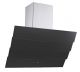 Falco  90cm Slanted 3 Panel Black Glass Extractor FAL-90-S03D3