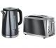 Russell Hobbs Luna Moonlight Grey 2 Slice Toaster and Kettle Combo