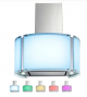 Falco 70Cm Wall Mounted Glass Oval Colour FAL70GW 
