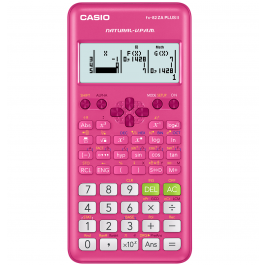 Casio FX-82 ZA Plus II Calculator - Pink FX-82ZAPLUSII-PK